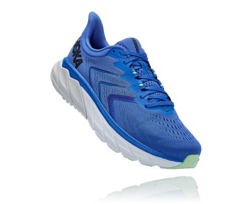 Hoka One One Herre Arahi 5 Supportive Road Løpesko Dazzling Blå/Svart Norge-57IQX